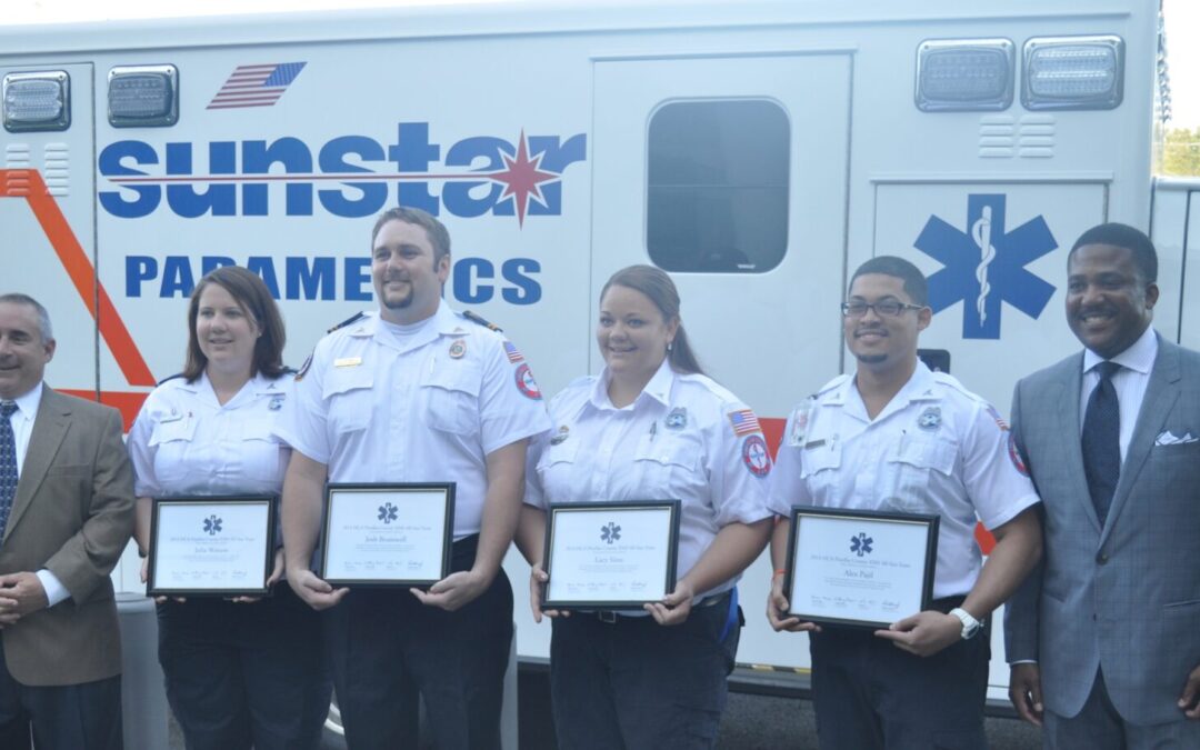 Sunstar Paramedics honored by Pinellas County HCA Hospitals