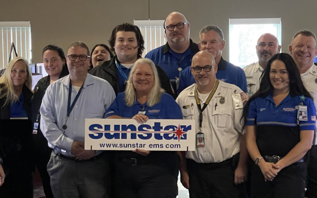 SUNSTAR PARAMEDICS EARNS AWARD FOR DISPATCH EXCELLENCE