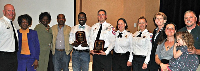 Sunstar’s Jay Horne and Christopher Jennings receive Commissioner Morroni Award of Excellence