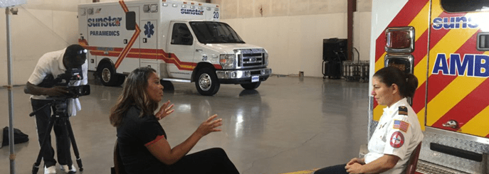 Sunstar Paramedics partners with CASA to educate staff on domestic violence