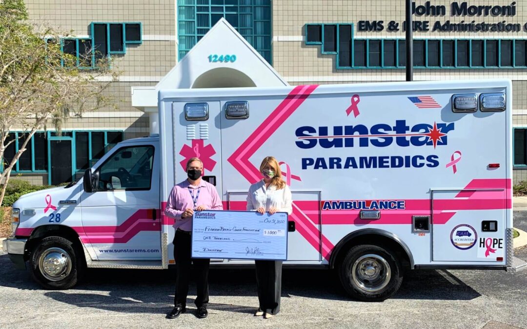 Sunstar Paramedics Rolls Out Pink Ambulance for Breast Cancer Awareness Month