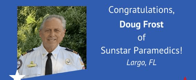 Sunstar Paramedics employee receives Star of Life Award