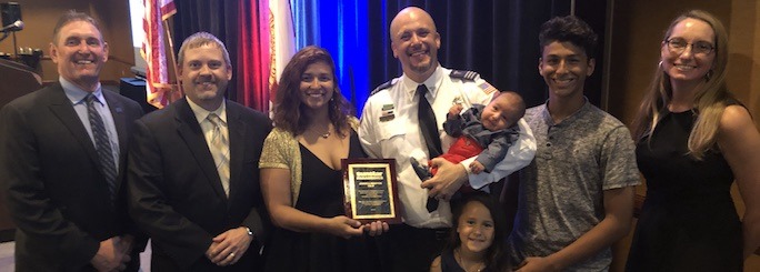 Sunstar Paramedics employee receives Commissioner Morroni Award of Excellence in EMS